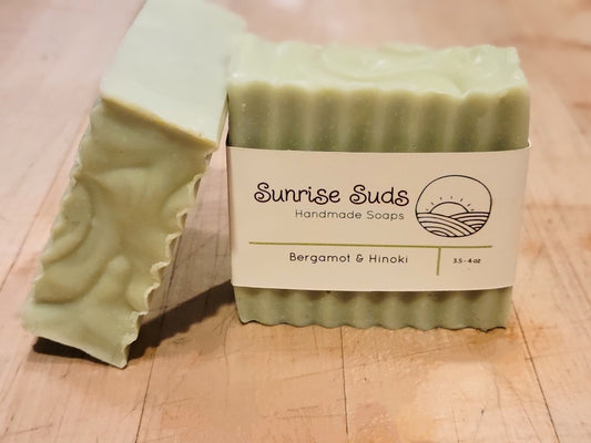 Bergamot & Hinoki Scented Soap