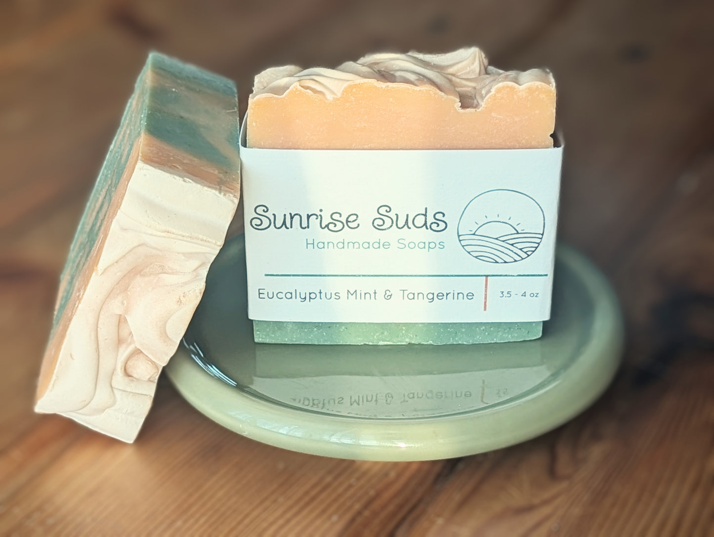 Eucalyptus Mint & Tangerine Scented Bar Soap