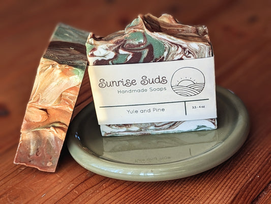 Yule & Pine Scented Bar Soap