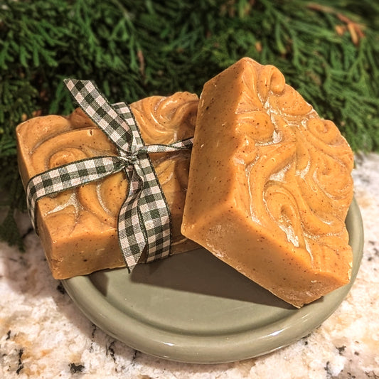 Real Pumpkin Bar Soap