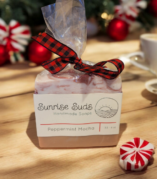 Peppermint Mocha Scented Soap